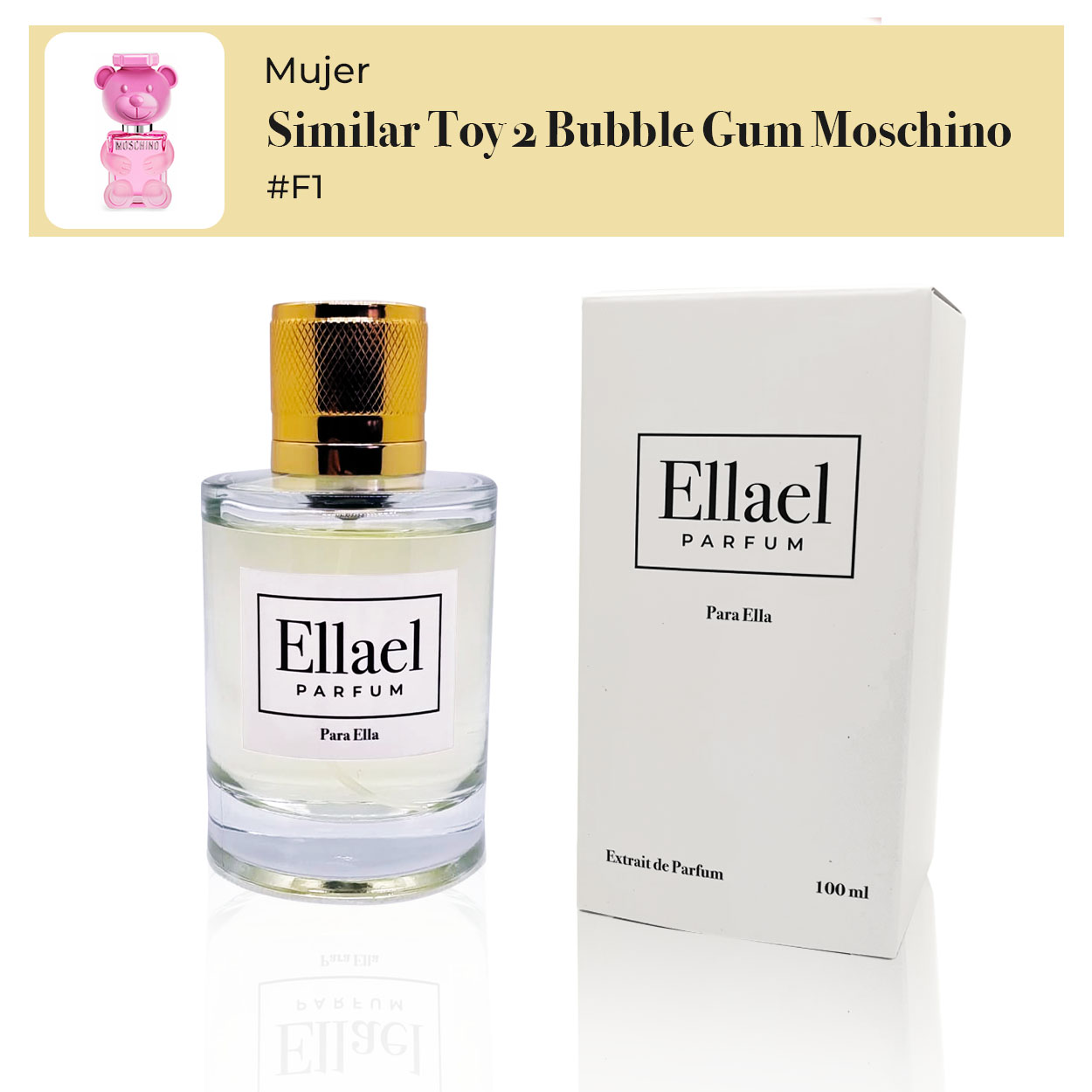 1 - Inspirado en Toy 2 Bubble Gum Moschino