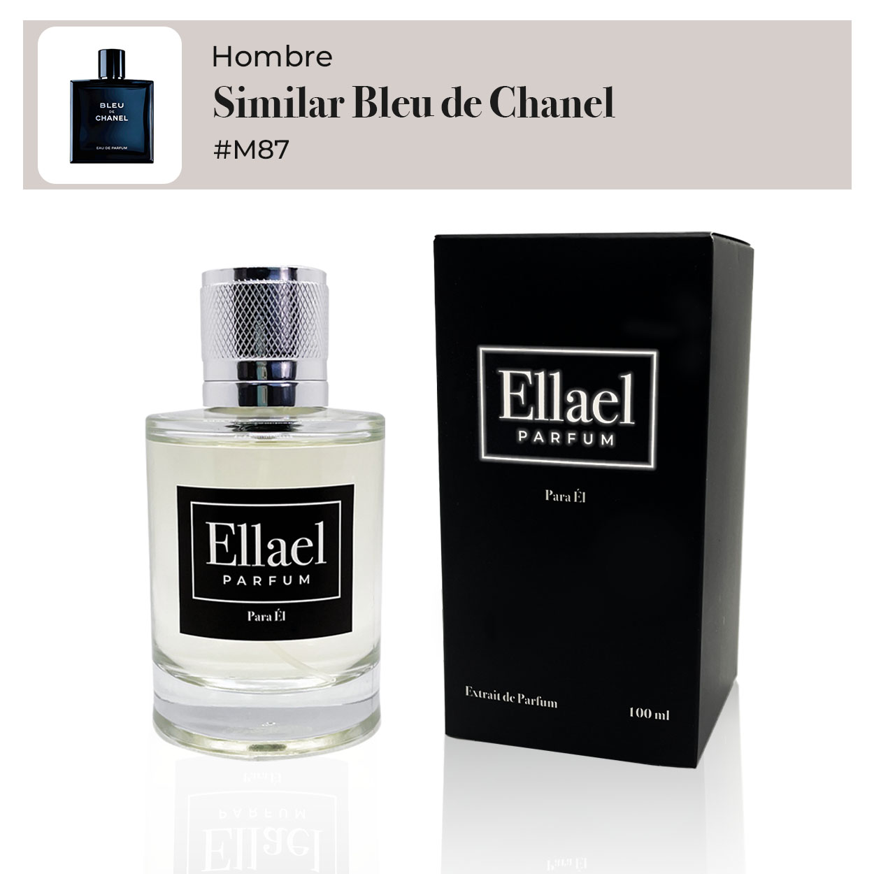 #87 - Inspirado en Bleu de Chanel